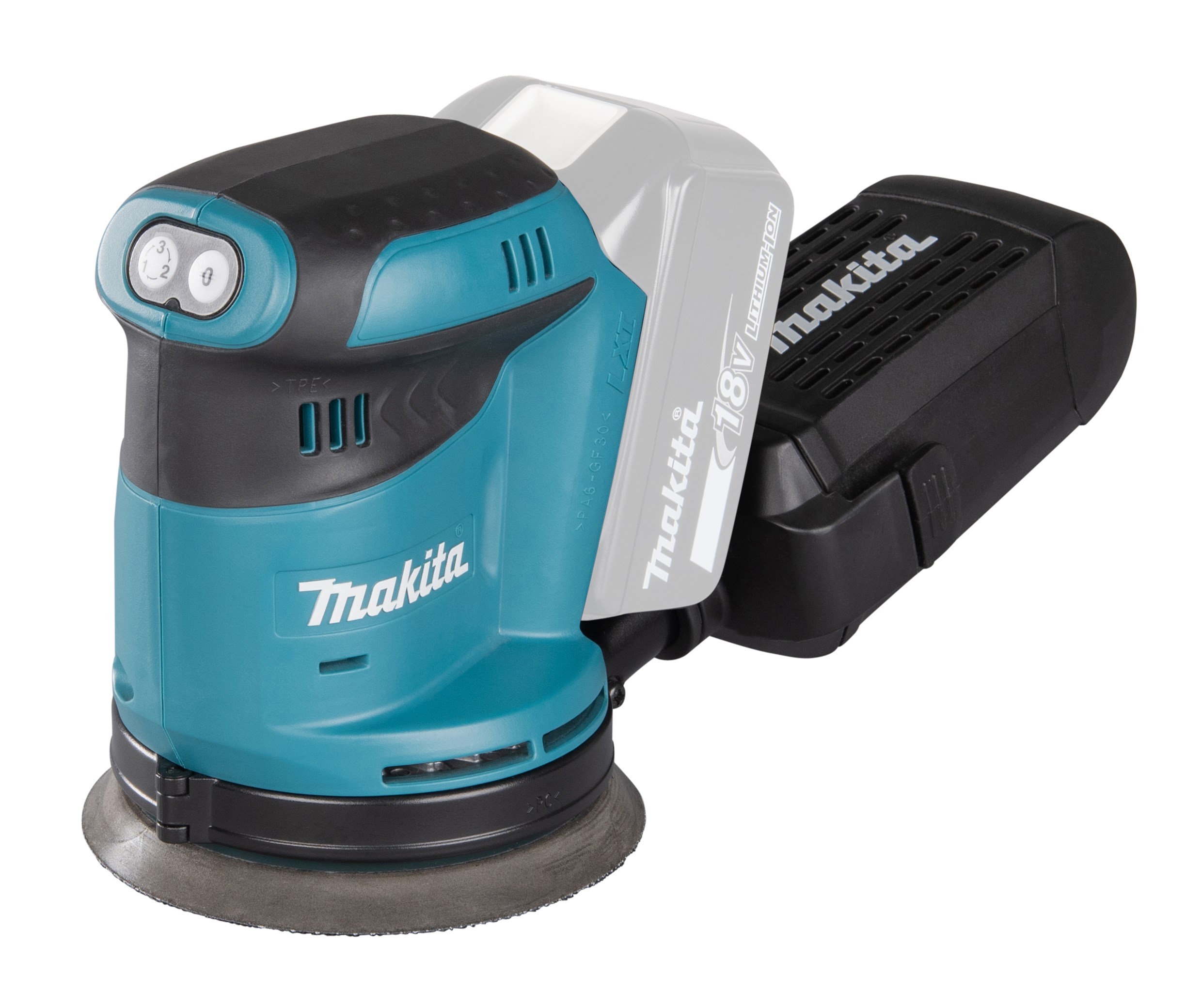 Makita DBO180Z 18V LXT Excentersliber – Solo