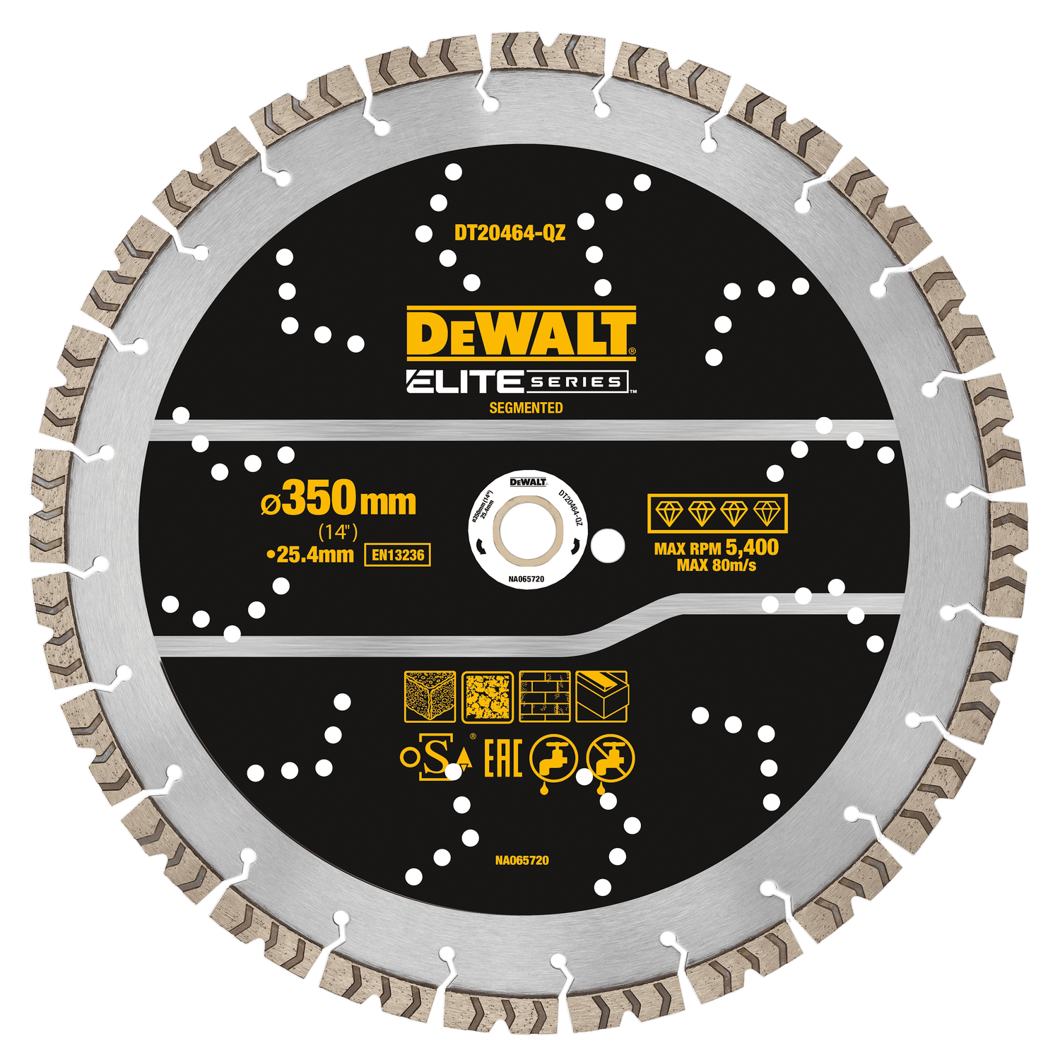 Dewalt DT20464-QZ Elite Series Rundsavsklinge 350 mm