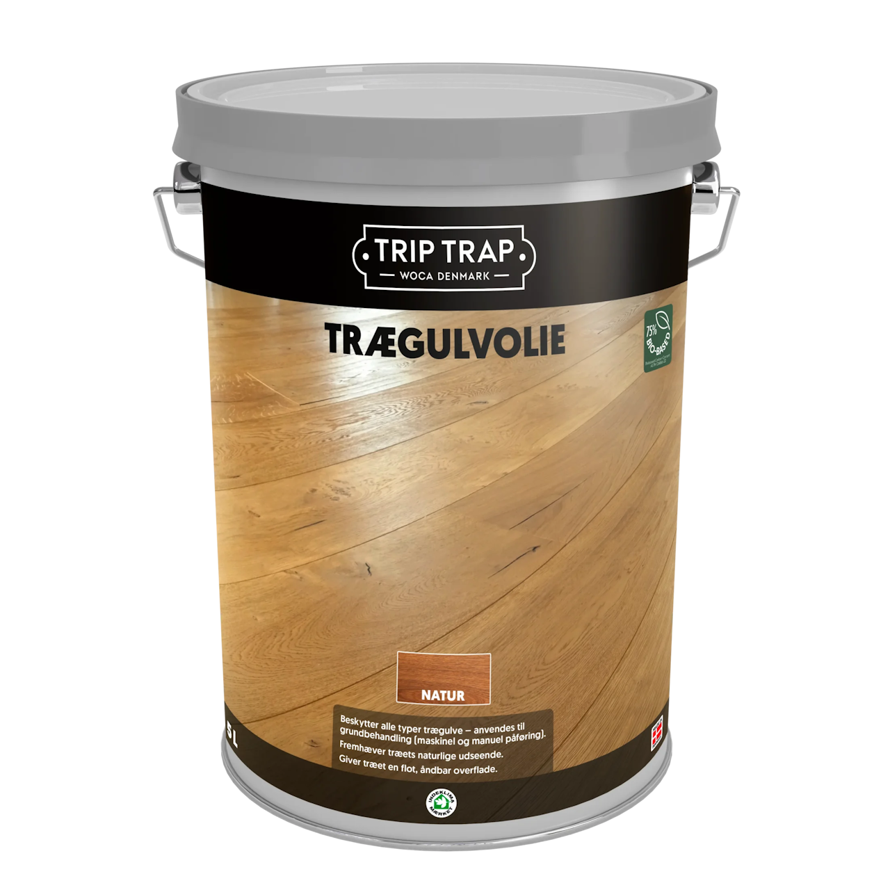 Trip Trap Trægulvolie natur - 5 L