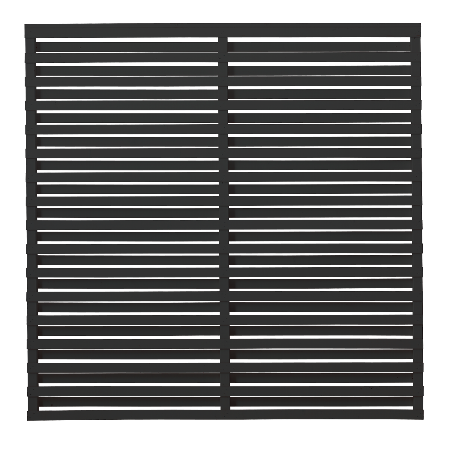 Plus Osaka Hegn 180×180 cm - Sort RAL 9005