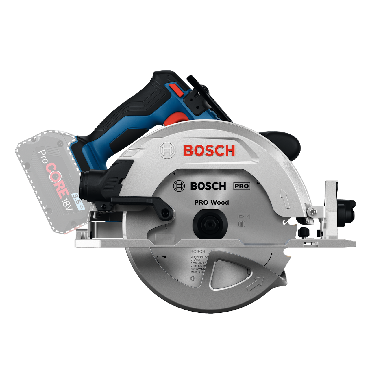 Bosch Professional GKS 18V-68-2 Rundsav – Solo