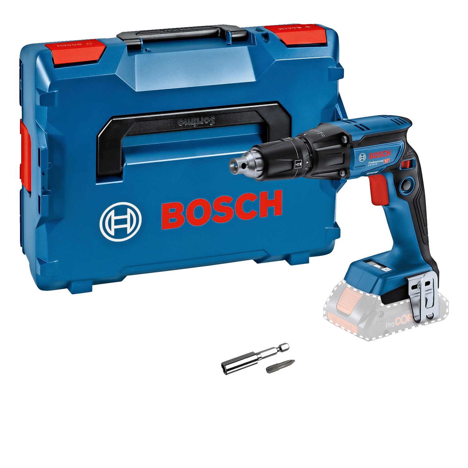 Bosch Professional GTB 18V-45 Gipsskruemaskine – Solo L-BOXX