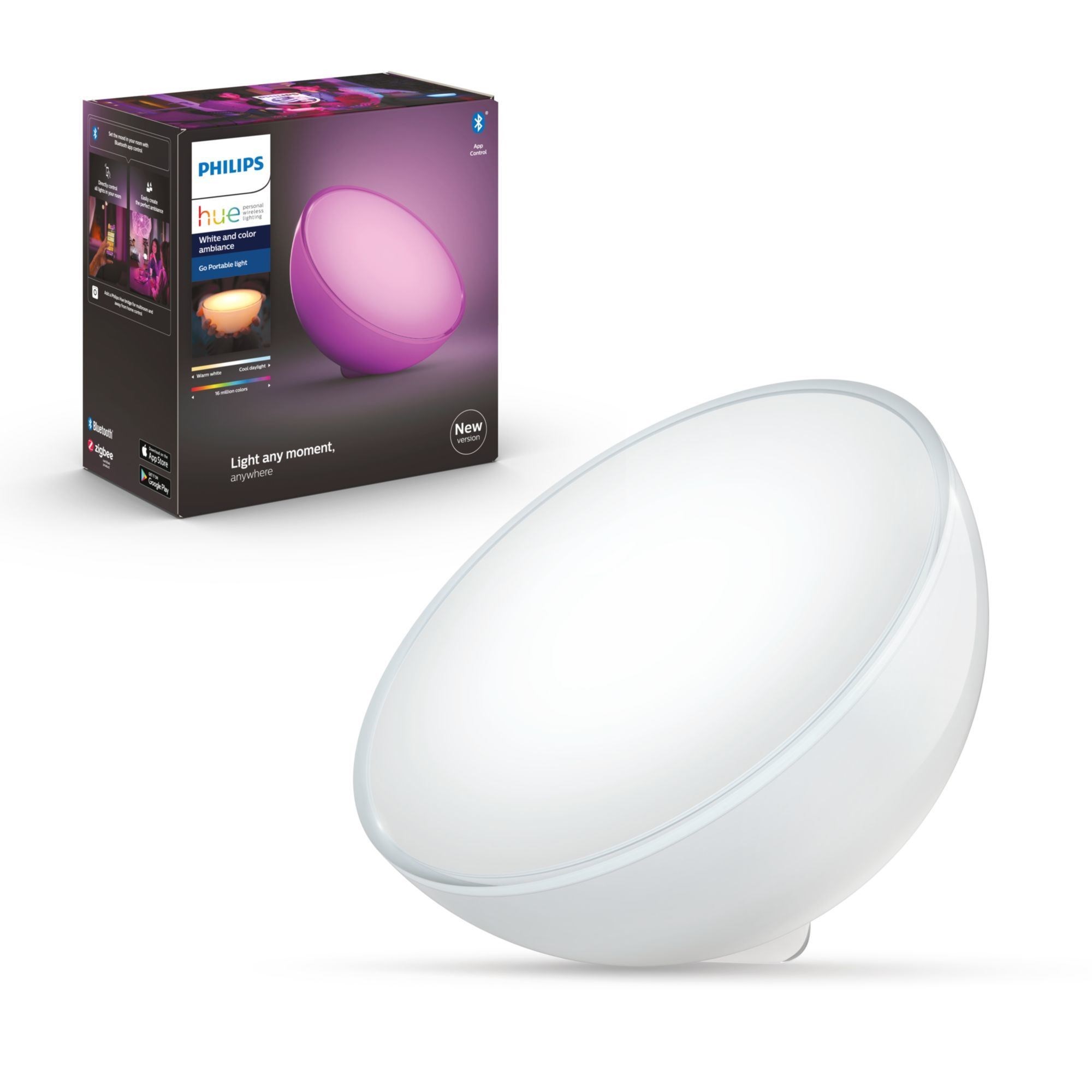 Philips Hue Go BT WCA Transportabel bordlampe