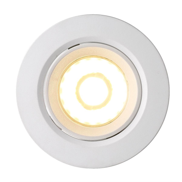 Nordlux Roar indbygningsspot LED i hvid