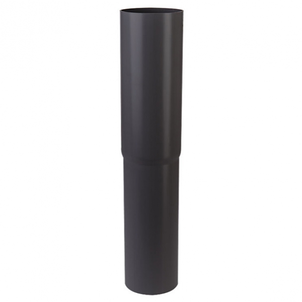 Plastmo plast nedførsel lige 75 mm i grafit