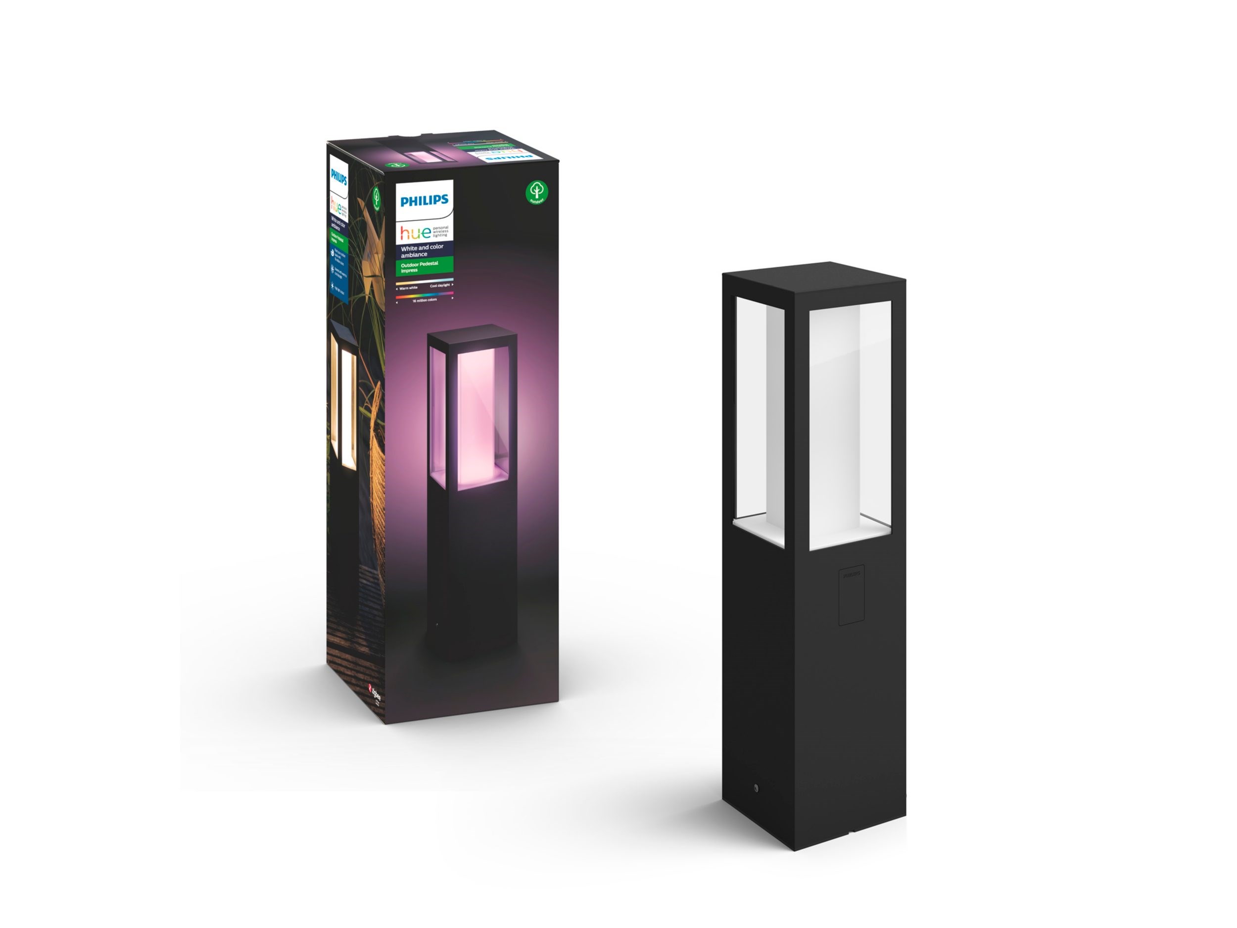 Philips Hue Impress WCA Udendørs bedlampe lav
