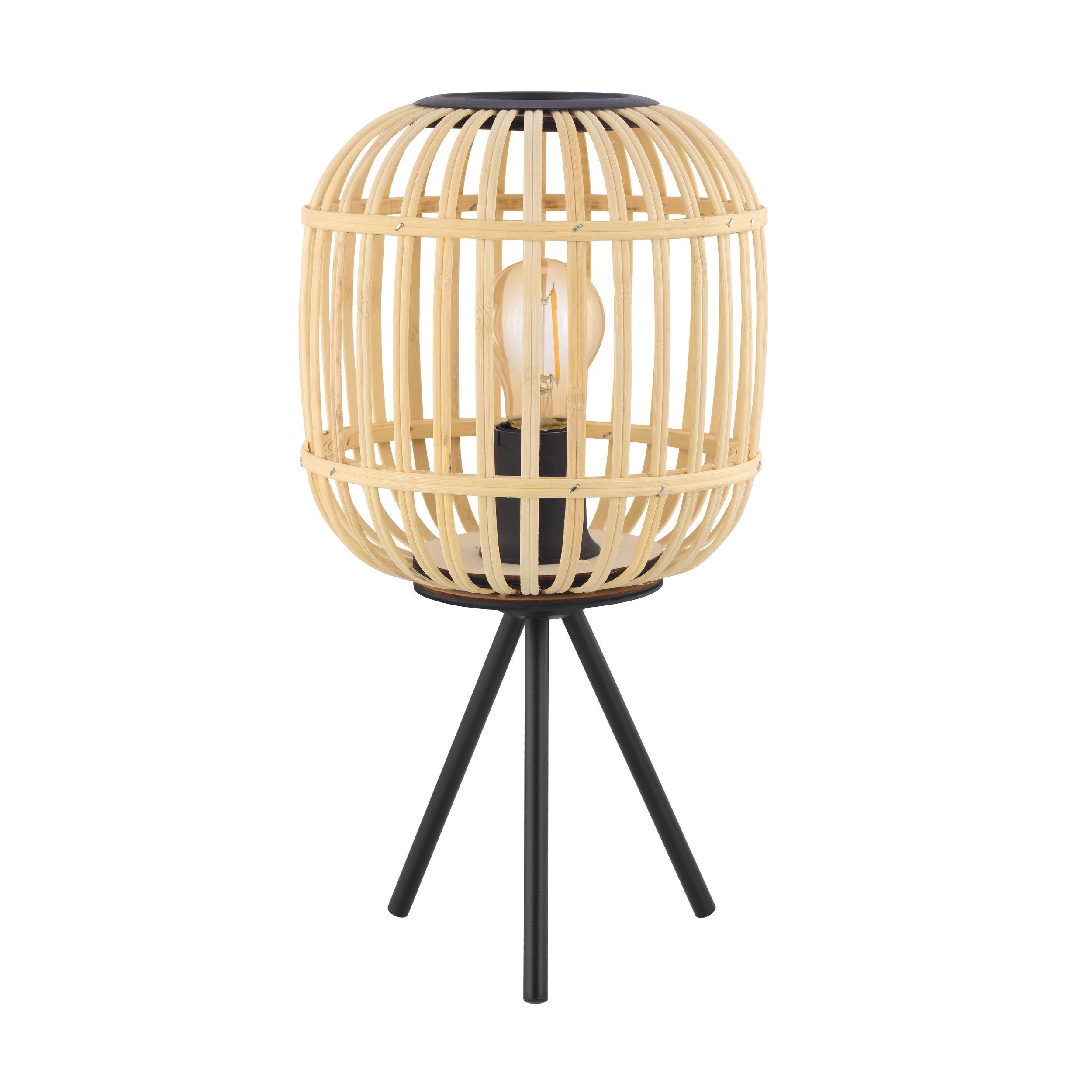 EGLO Bordesley Bordlampe i træ natur