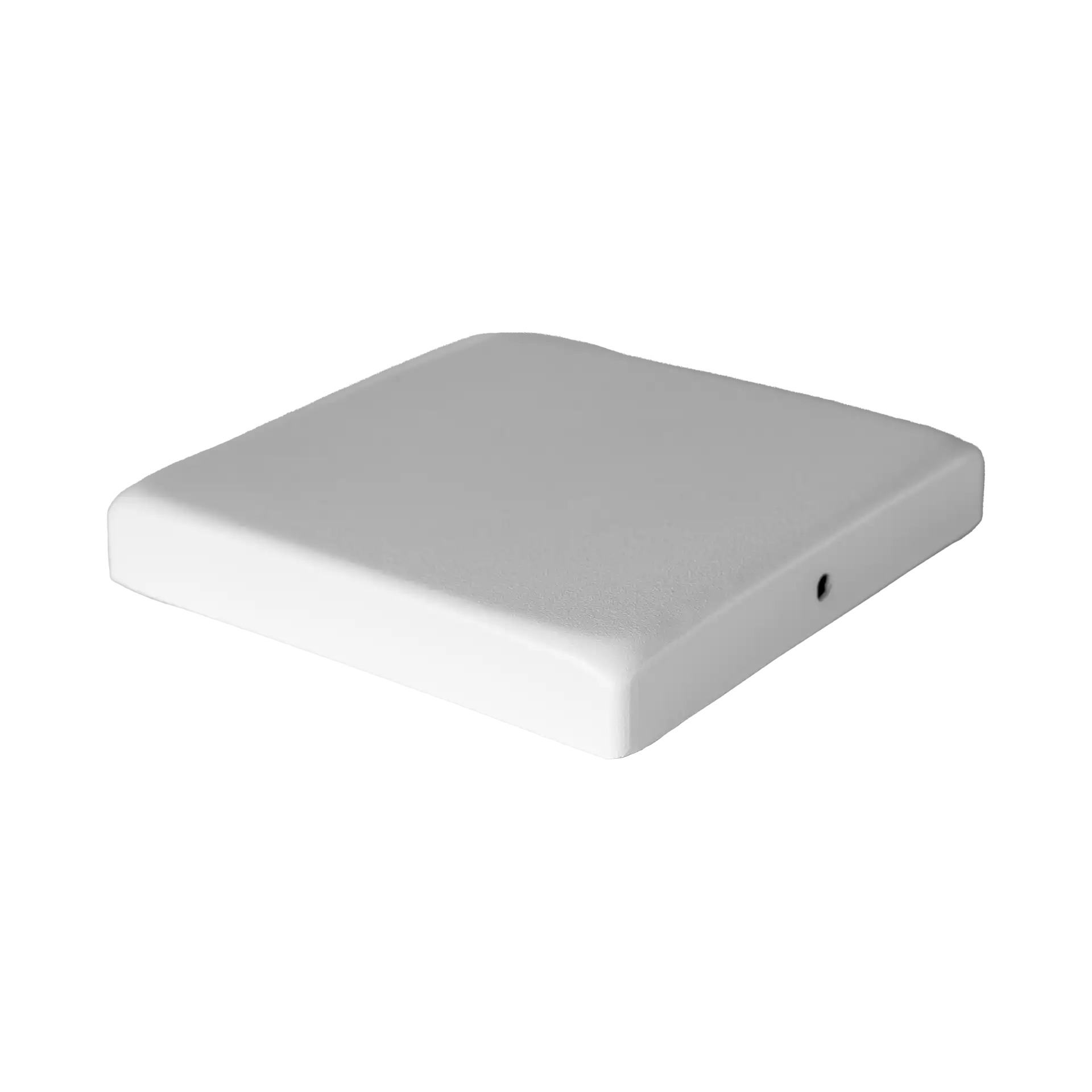 Plus Classic Stolpehat i Hvid RAL 9010 91×91 mm