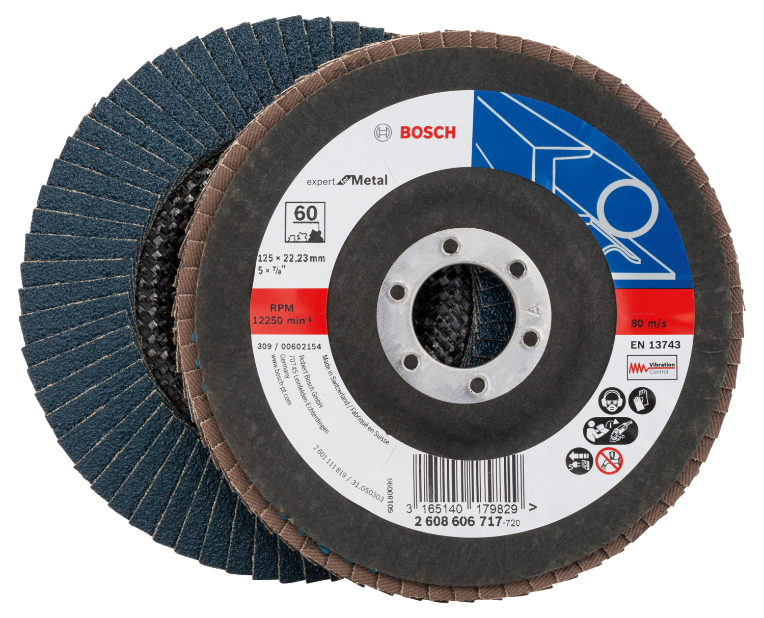 Bosch Sliberondel 125Mm K60