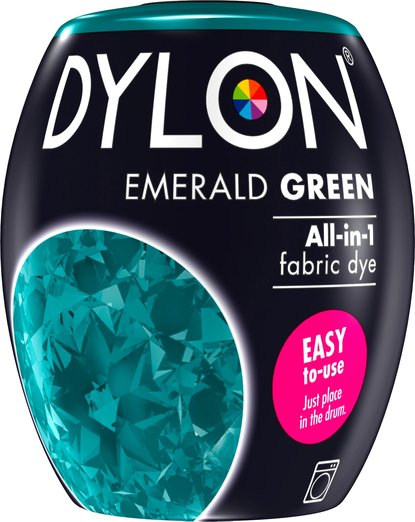Dylon Maskinfarve 04 Emerald green 350 gram