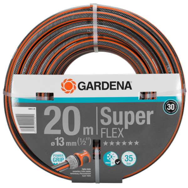 Gardena Premium SuperFlex Slange 1/2" 20 meter - 18093-20