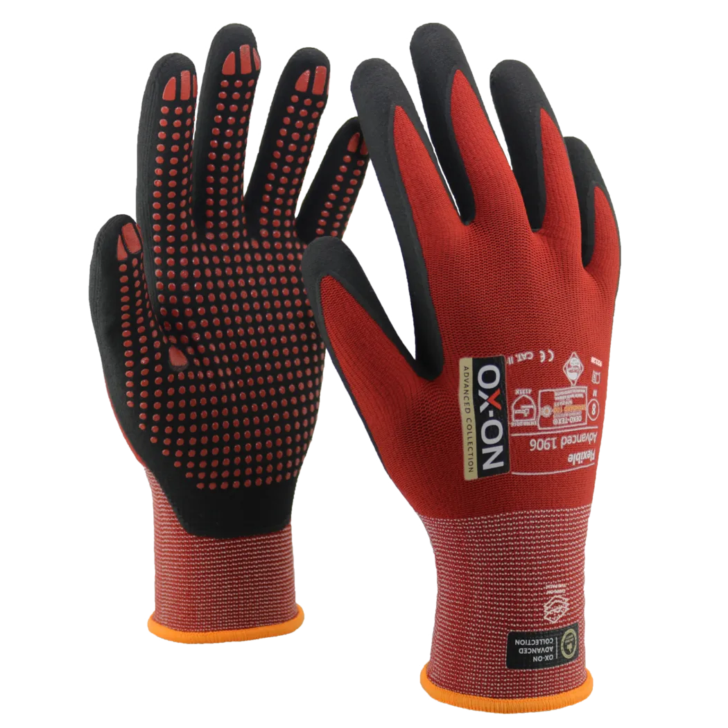 OX-ON Flexible Advanced 1906 Handske - Str. 12/XXXL