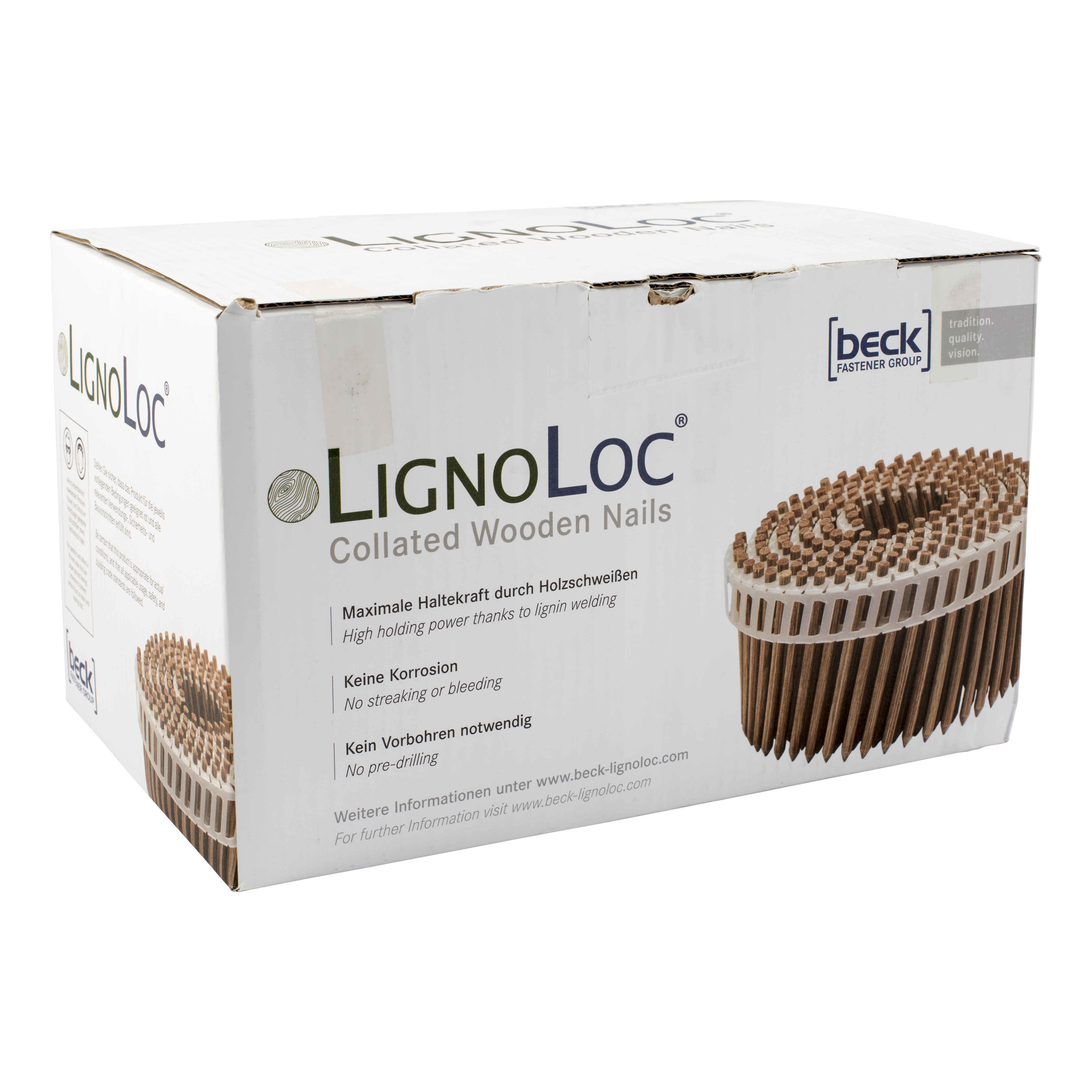 LignoLoc 47/75 Glatte træsøm - 2400 stk.