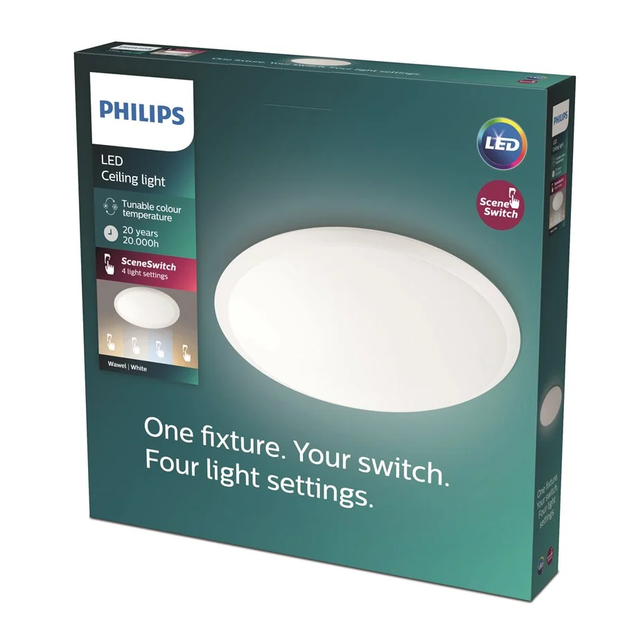 Philips SceneSwitch Wawel LED 20W Plafond -Ø38 - 3182231P5