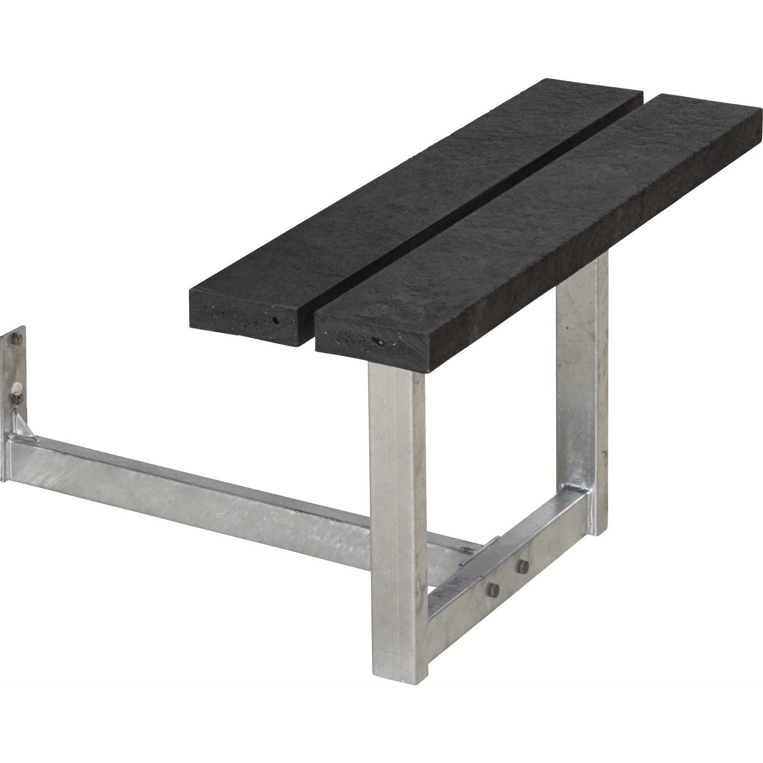Plus Påbygning til Basic Bord/Bænkesæt 77 cm - Sort