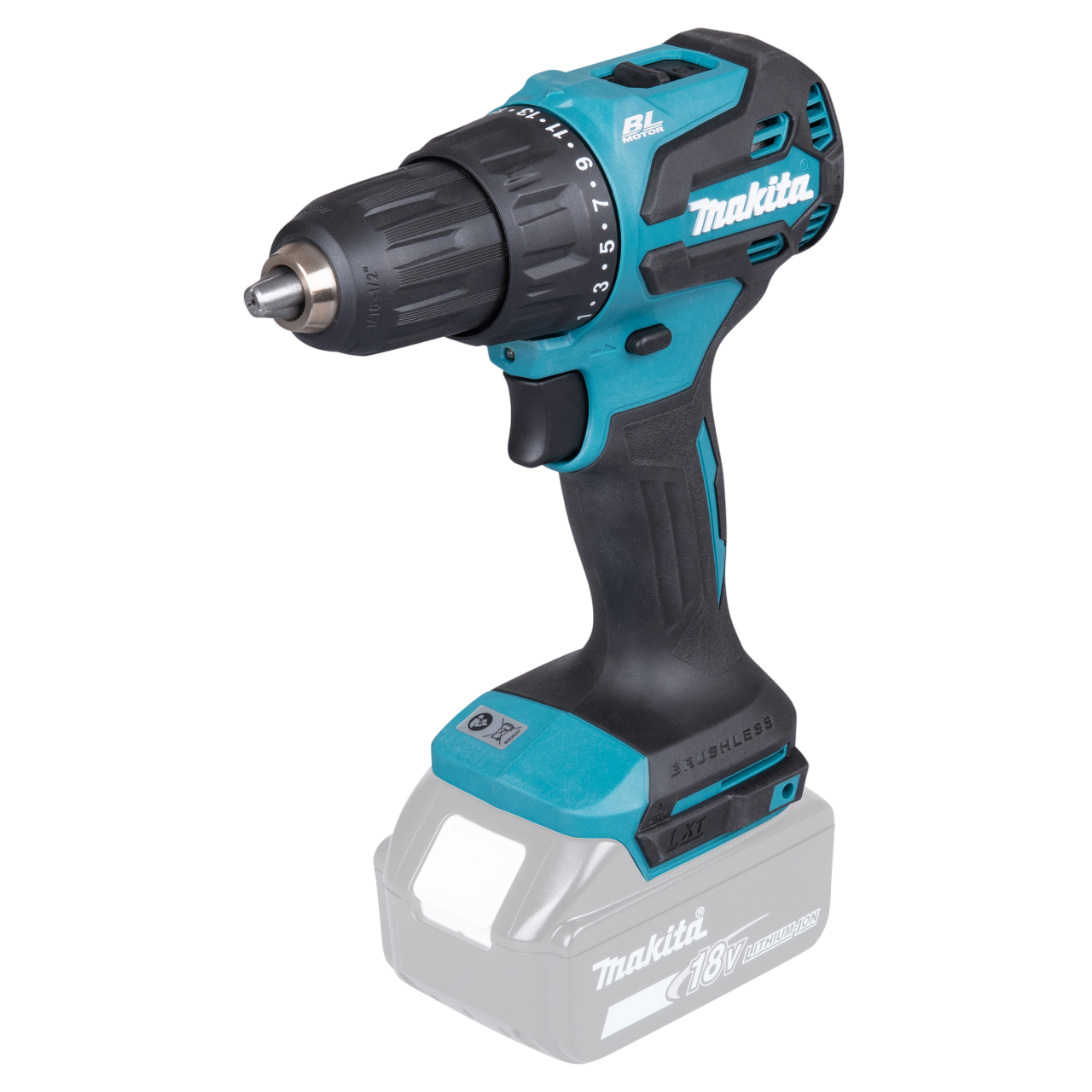 Makita DHP490Z 18V LXT Slagbore-/skruemaskine – Solo