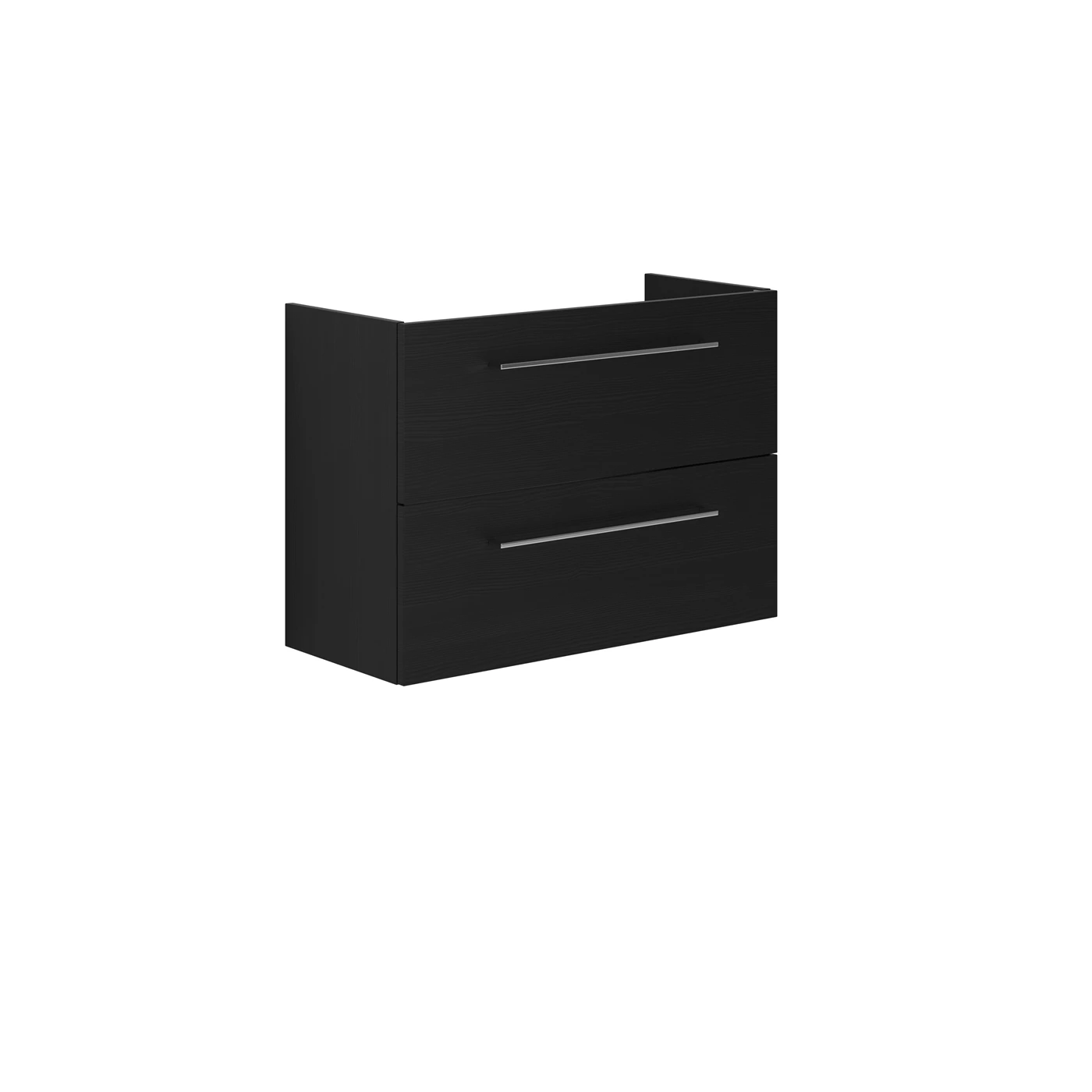Scanbad Multo Vaskeskab m/2 skuffer 80 cm – sort
