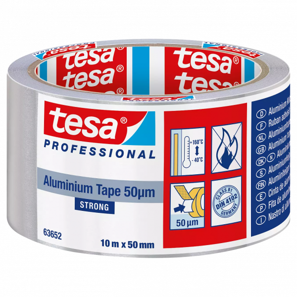 Tesa Stærk 90 μm aluminiumstape 25 meter
