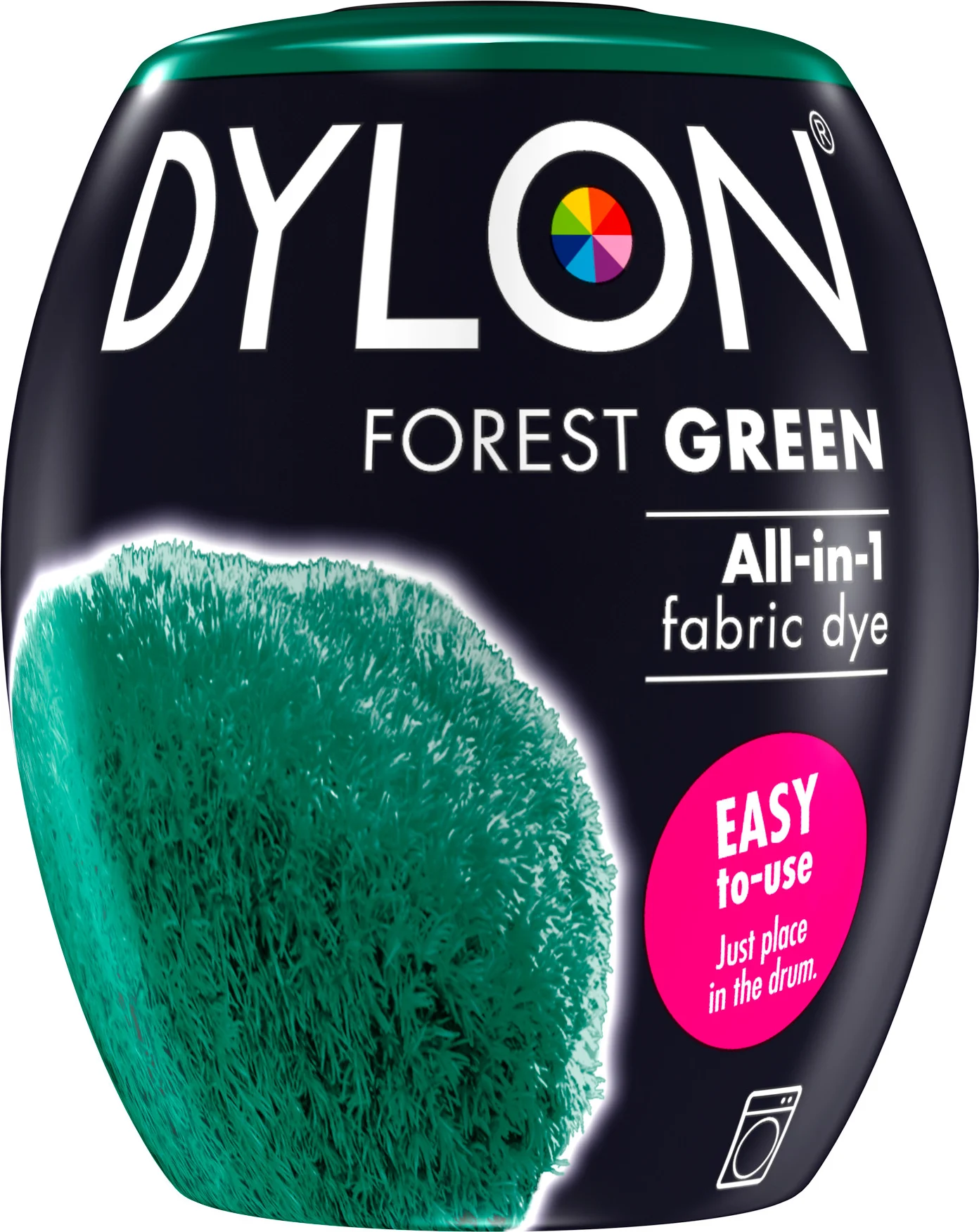 Dylon Maskinfarve 9 Forrest green 350 gram