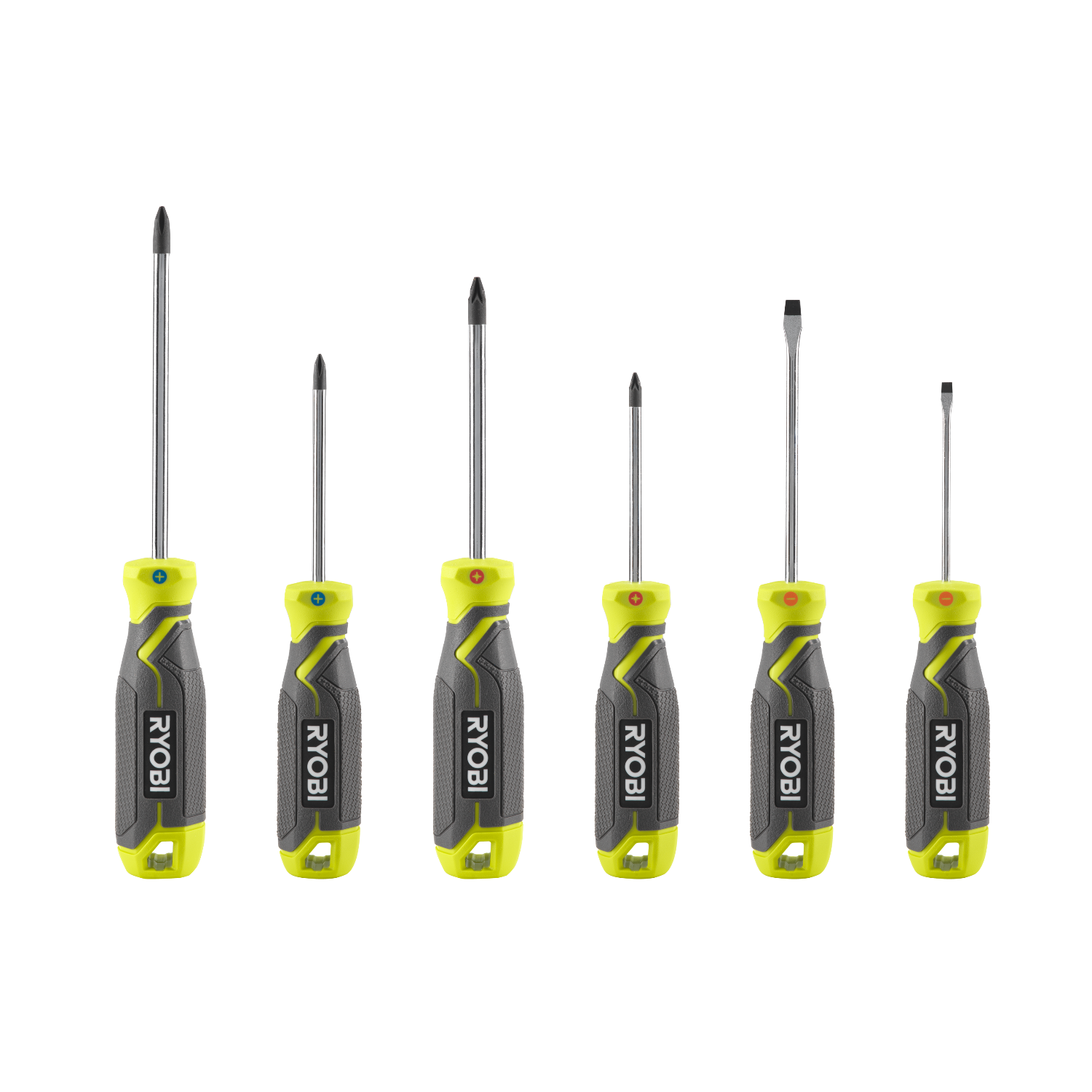 Ryobi RHSDS6PC Magnetisk Skruetrækkersæt med 6 dele