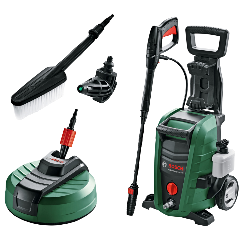 Bosch Universal Aquatak 125 Home & Car Højtryksrenser med tilbehør
