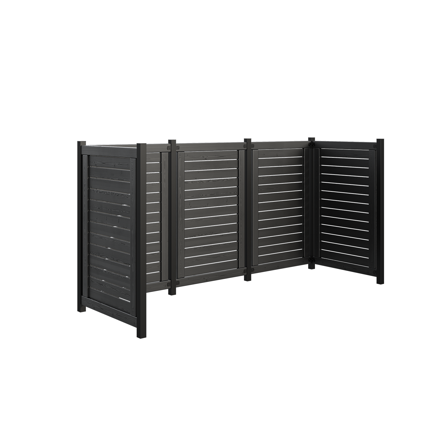 Plus Lund Renovationsskjul 245×85×124 cm