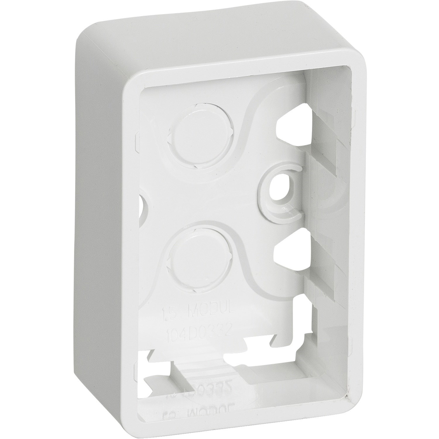 LK FUGA Baseline underlag 1 1/2 modul hvid