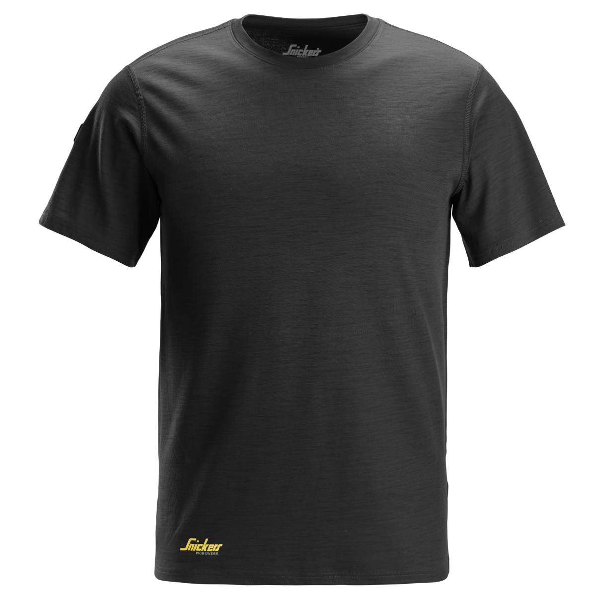 Snickers 2551 T-shirt, uld i sort - Str. XL