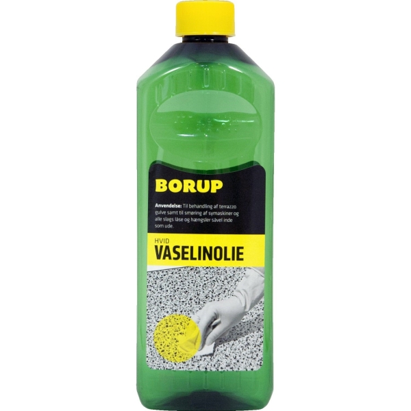Borup Vaselinolie hvid 500ml