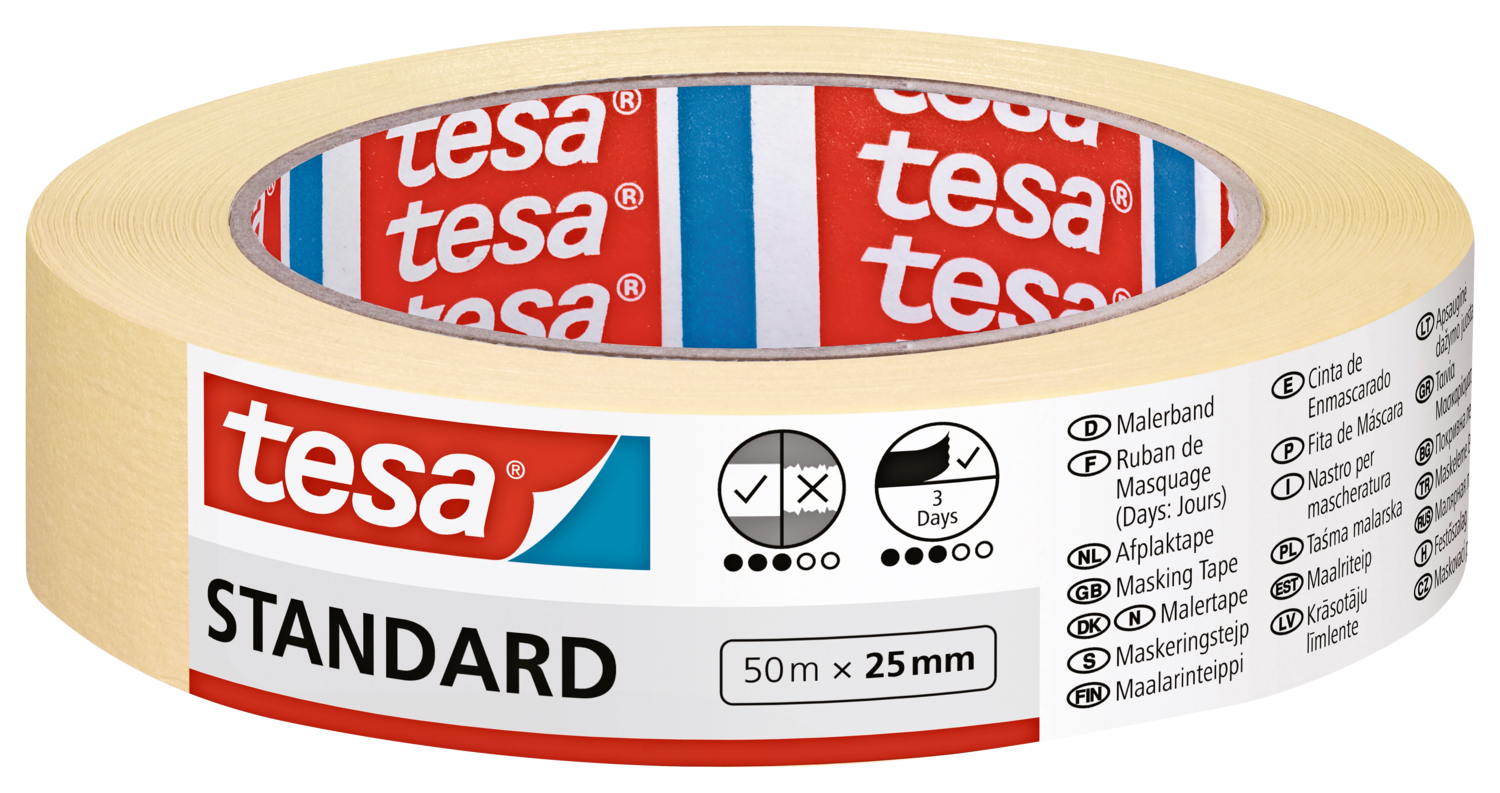 Tesa Afdækningstape Standard 50Mx25Mm