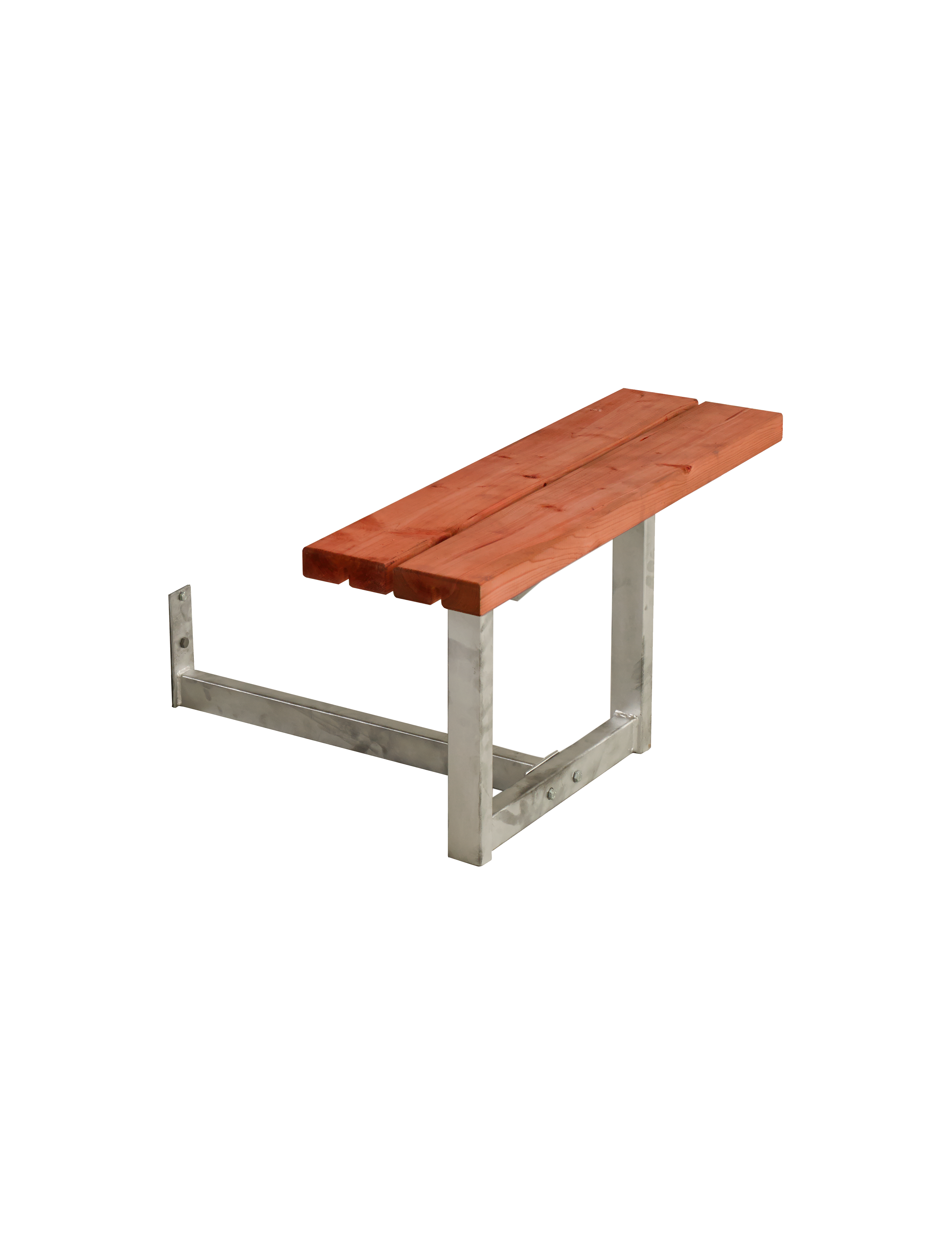 Plus Påbygning til Basic Bord/Bænkesæt 77 cm - Grundmalet Teak
