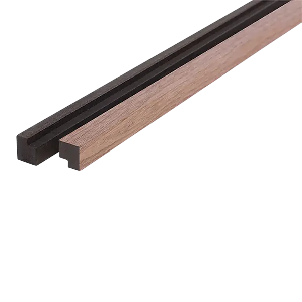 FibroTech Akustik Afslutningsliste i walnut 22x25x3000 mm - 2 stk.