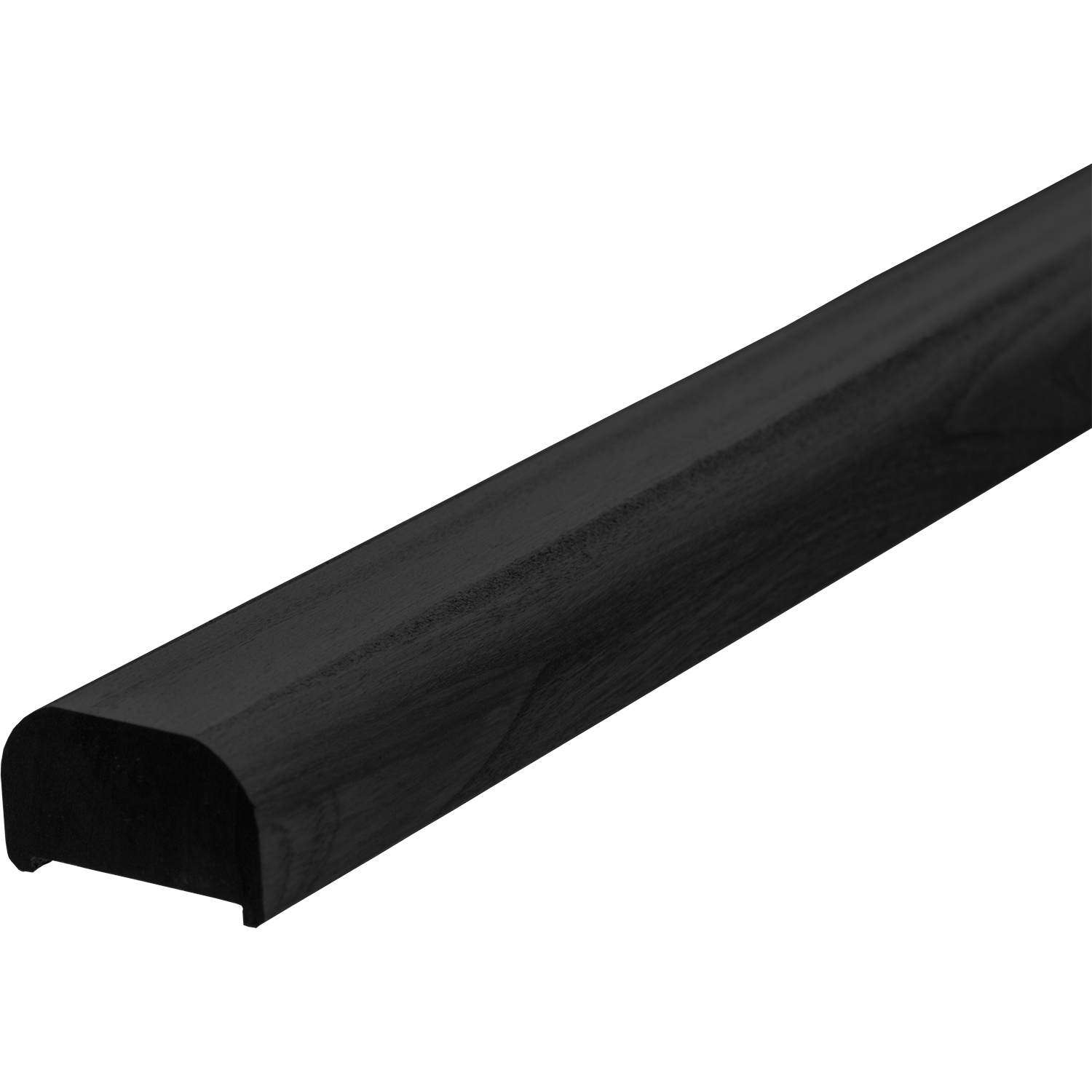 Plus Mahogni håndliste til gelænder 199 cm -Sort