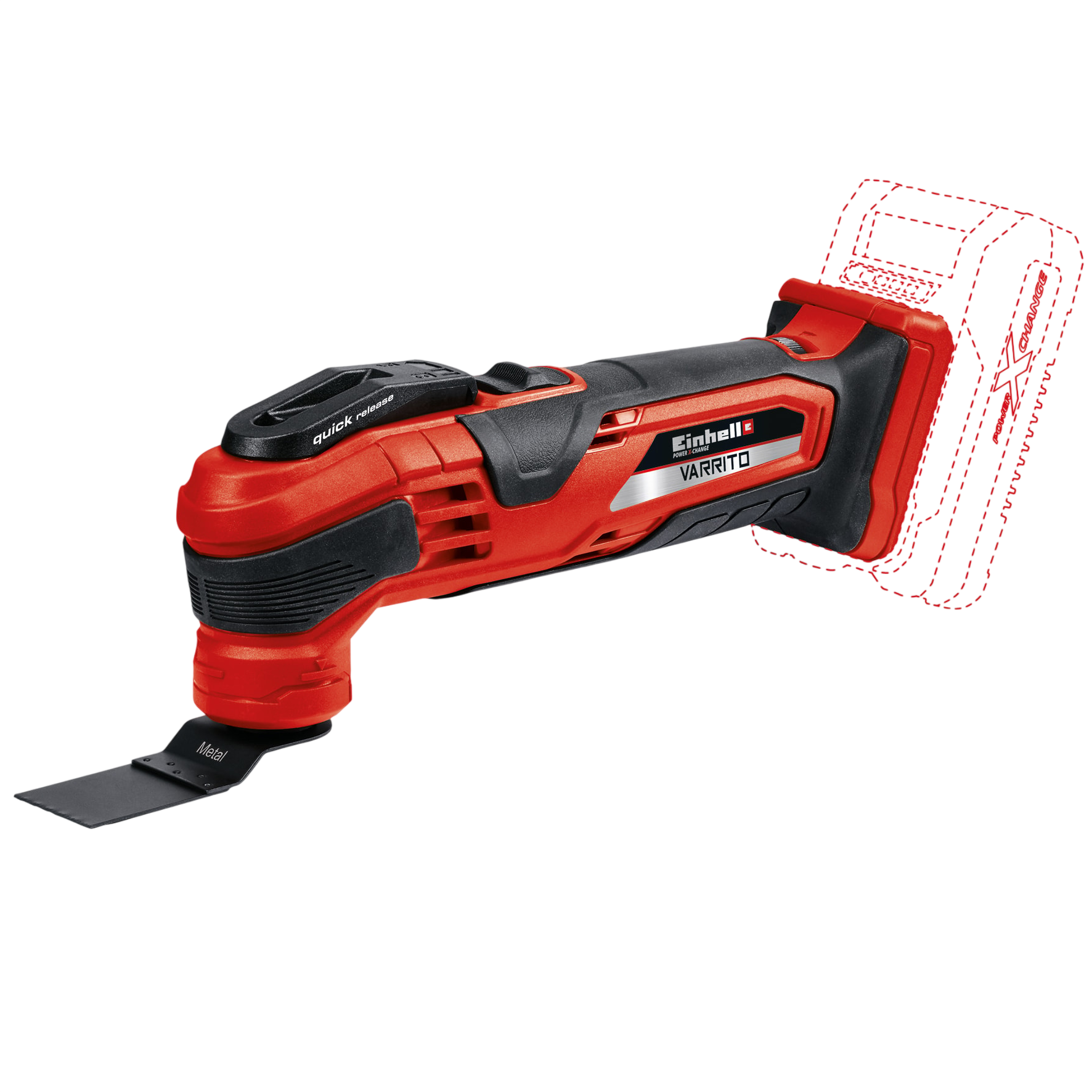 Einhell VARRITO 18V Li Multicutter – Solo