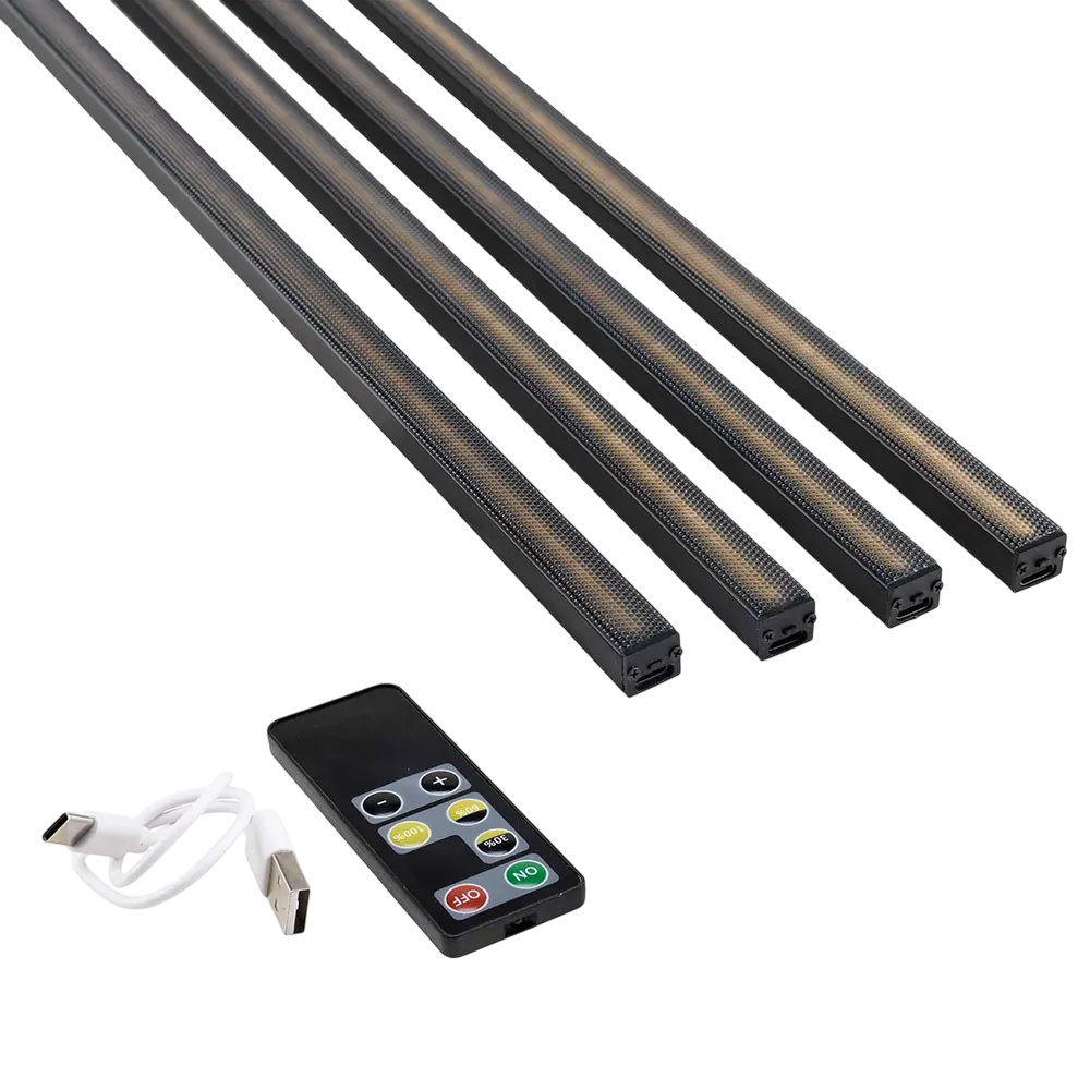 FibroTech LED skinne til akustikpanel 9,5x12,5x1000 mm