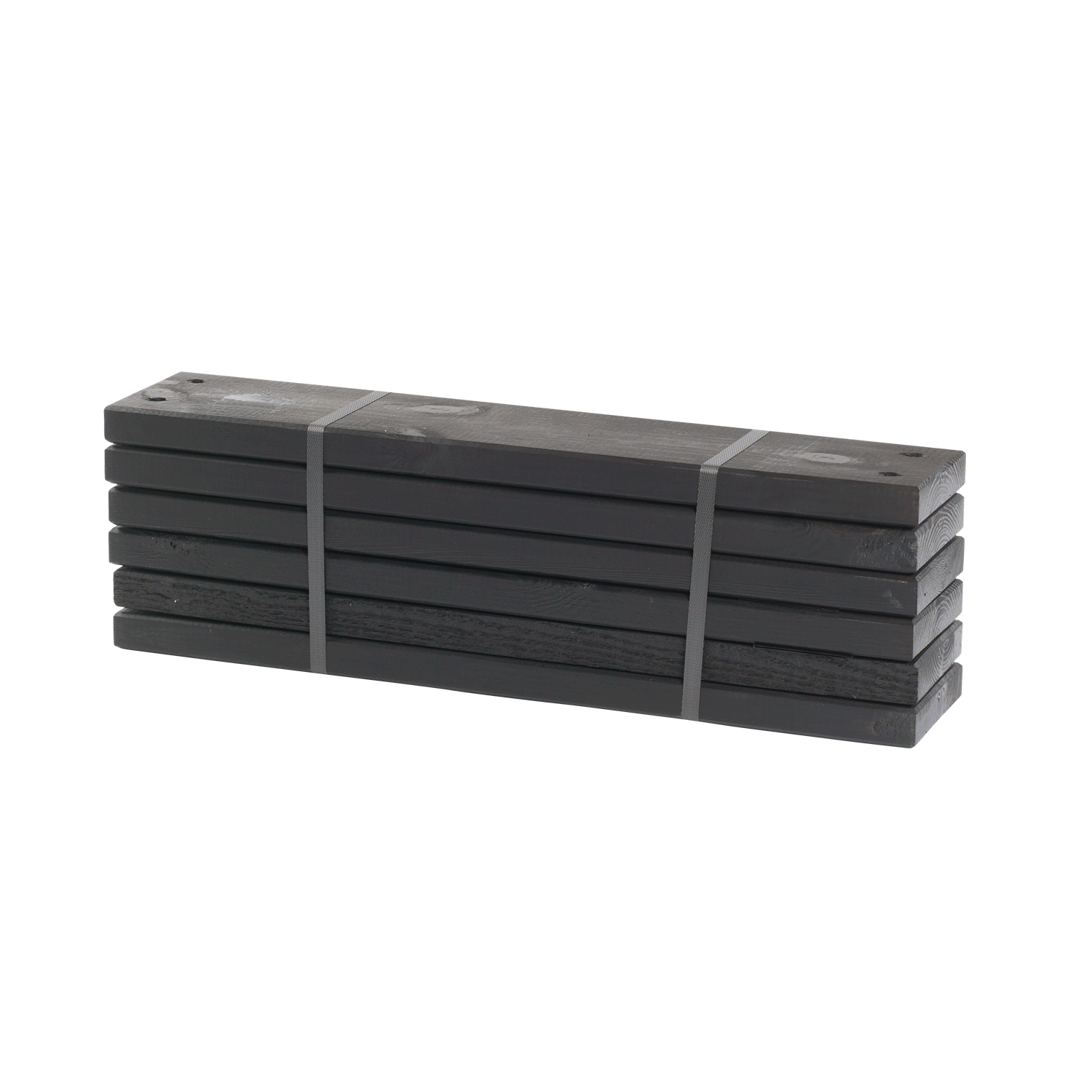 Plus PIPE planker 60 cm sort - 6 stk.
