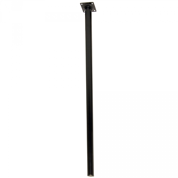 Home>it Bordben rundt i sort 70 cm