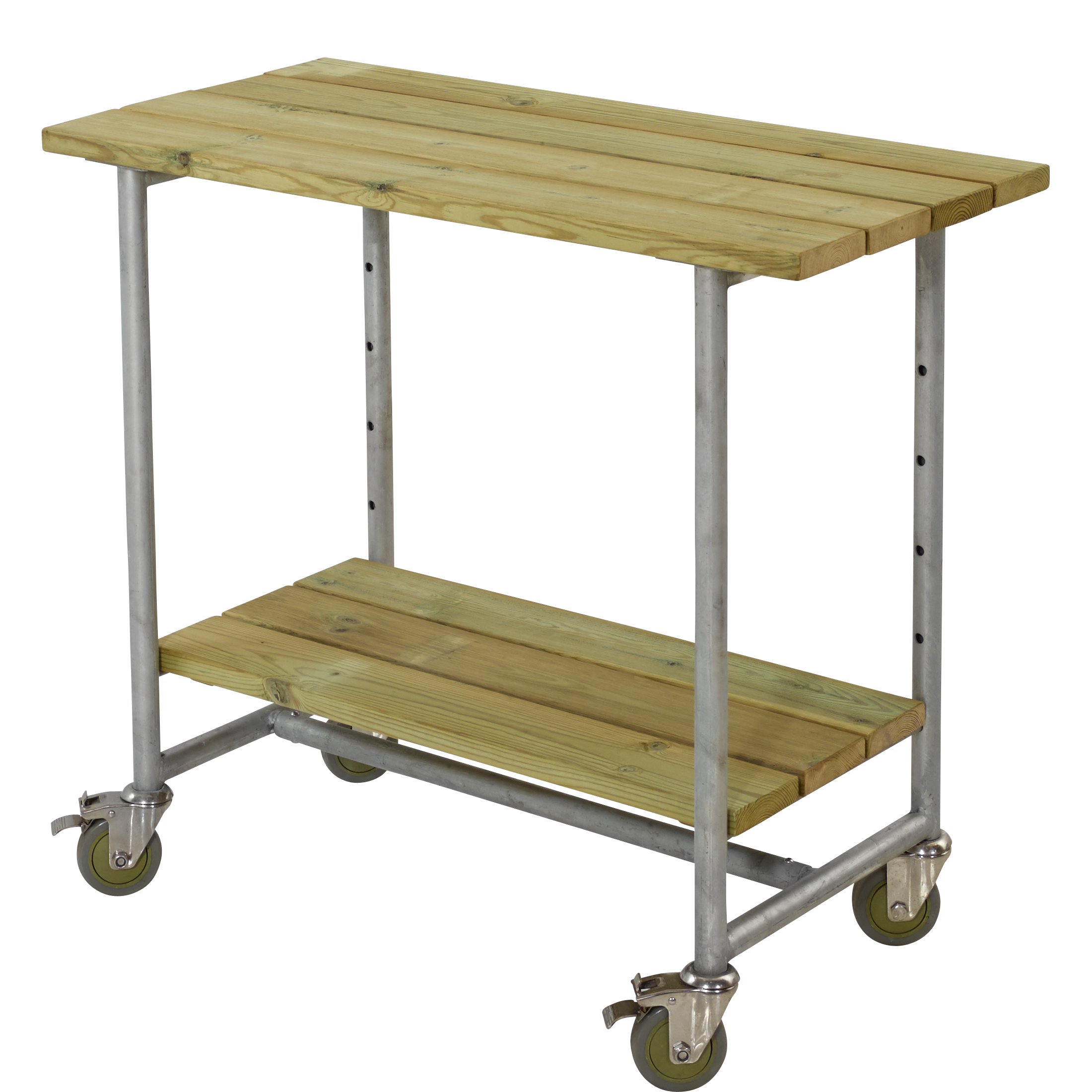 Plus Urban Picnic Plante-/Grillbord 100 cm 2 hylder - Trykimprægneret