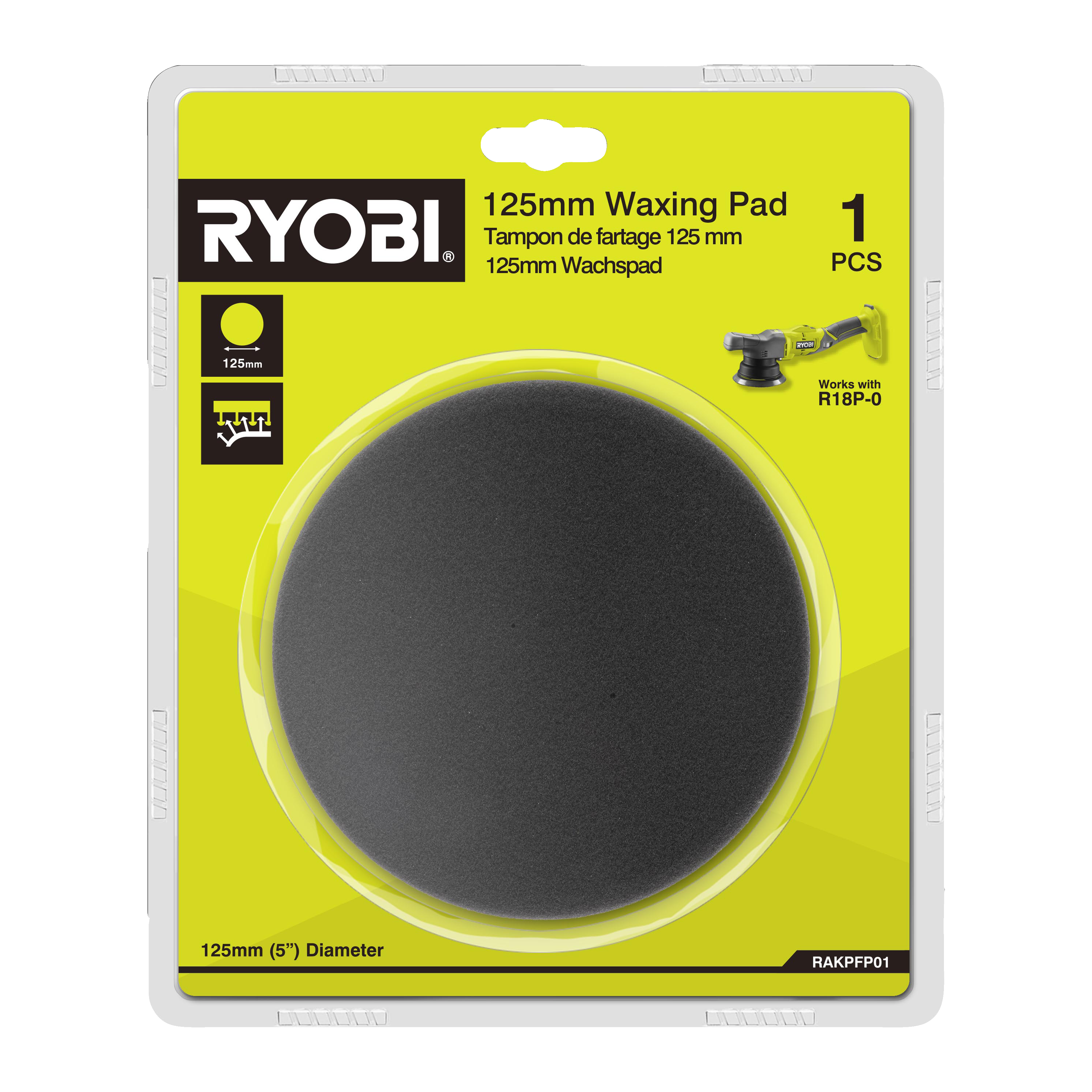 Ryobi RAKPFP01 Vokspude 125 mm