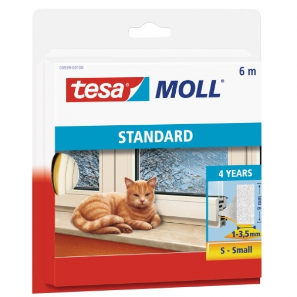 Tesa Standard Skum Tætningsliste – 9mm x 6m