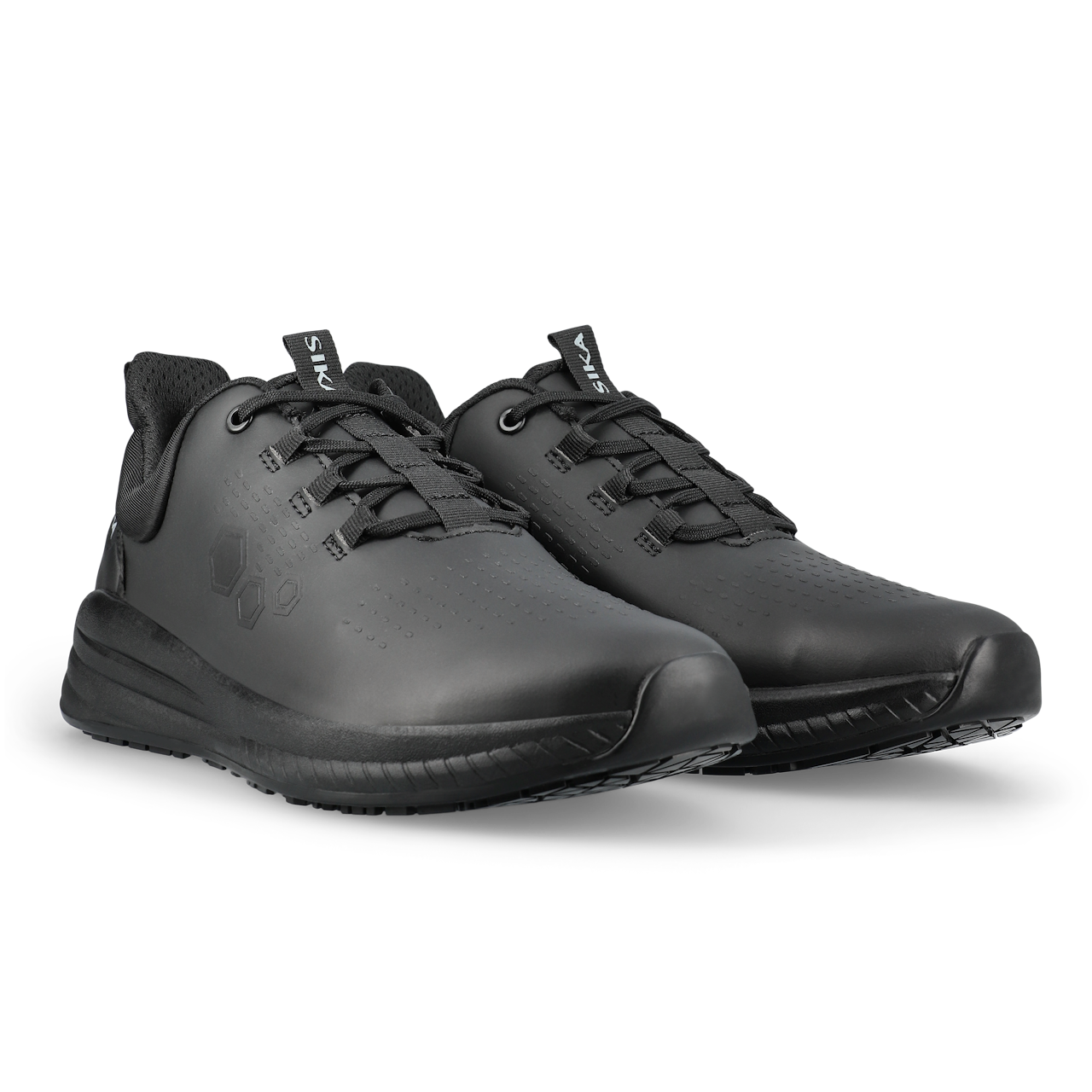 Sika Active Microfiber Lace Sneakers i sort - Str. 48