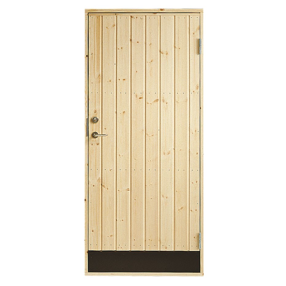 Plus Udhusdør inkl. karm 78,6 x 187,8 cm
