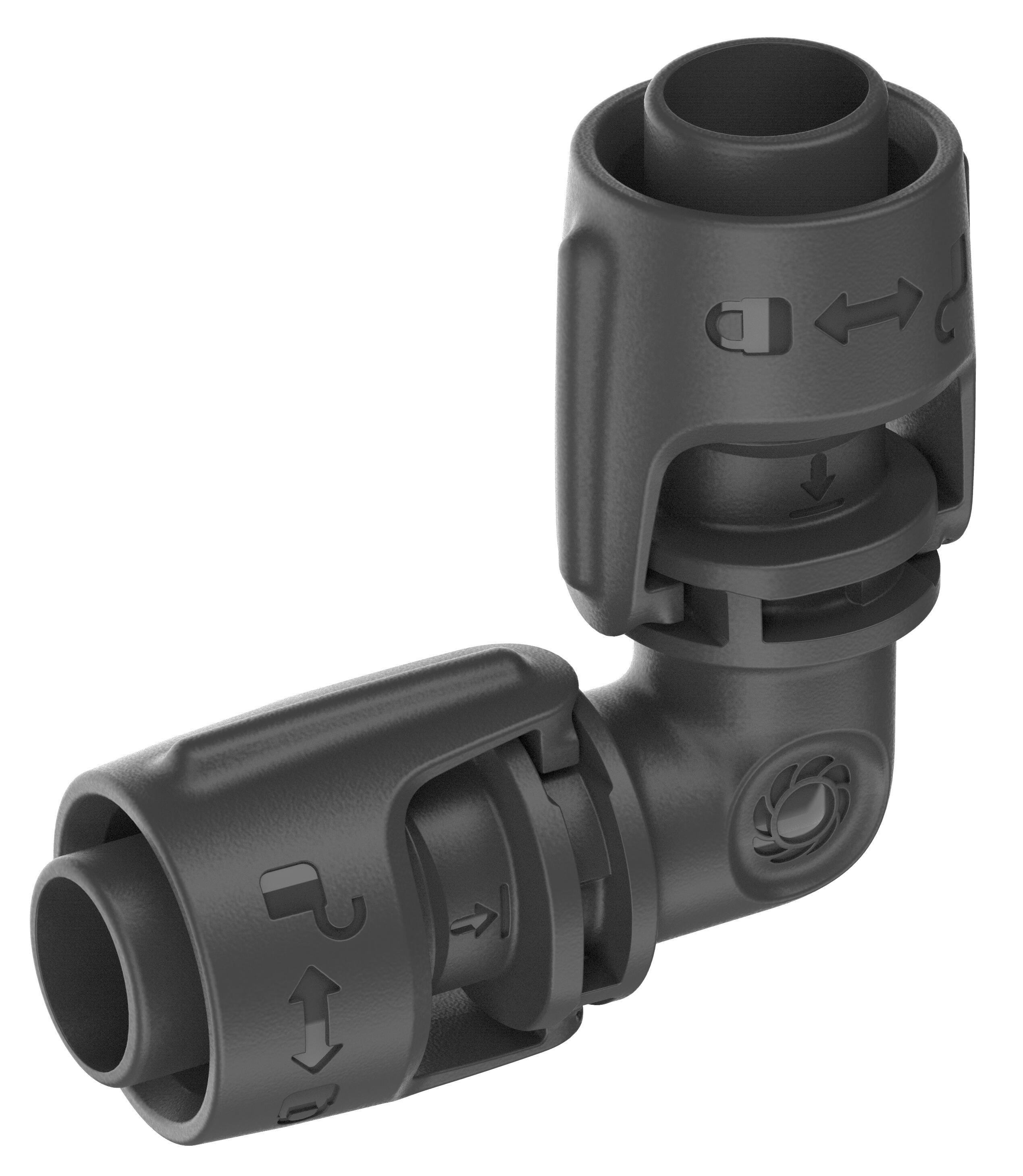 Gardena Micro-Drip-System L-stykke 13 mm (1/2") - 2 stk.
