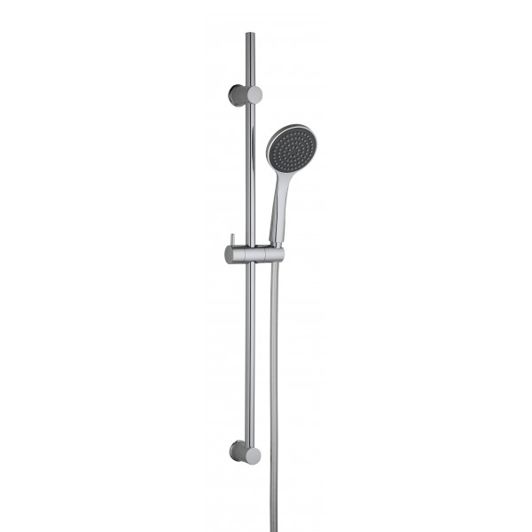 Adora Brusesæt Krom 1-Spray Ø100mm 700x19mm Stang