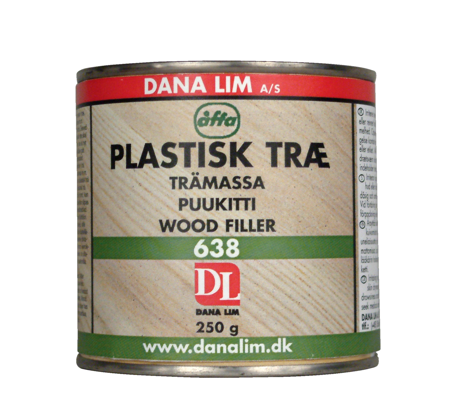 Dana Lim 638 Plastisk træ natur 250 g