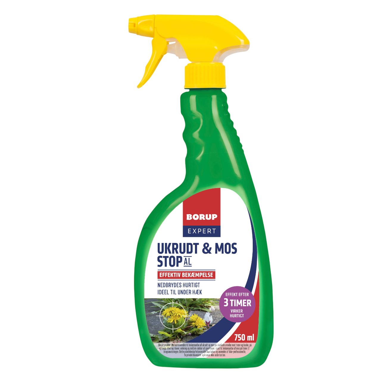 Borup Expert Ukrudt og mos stop AL 750 ml