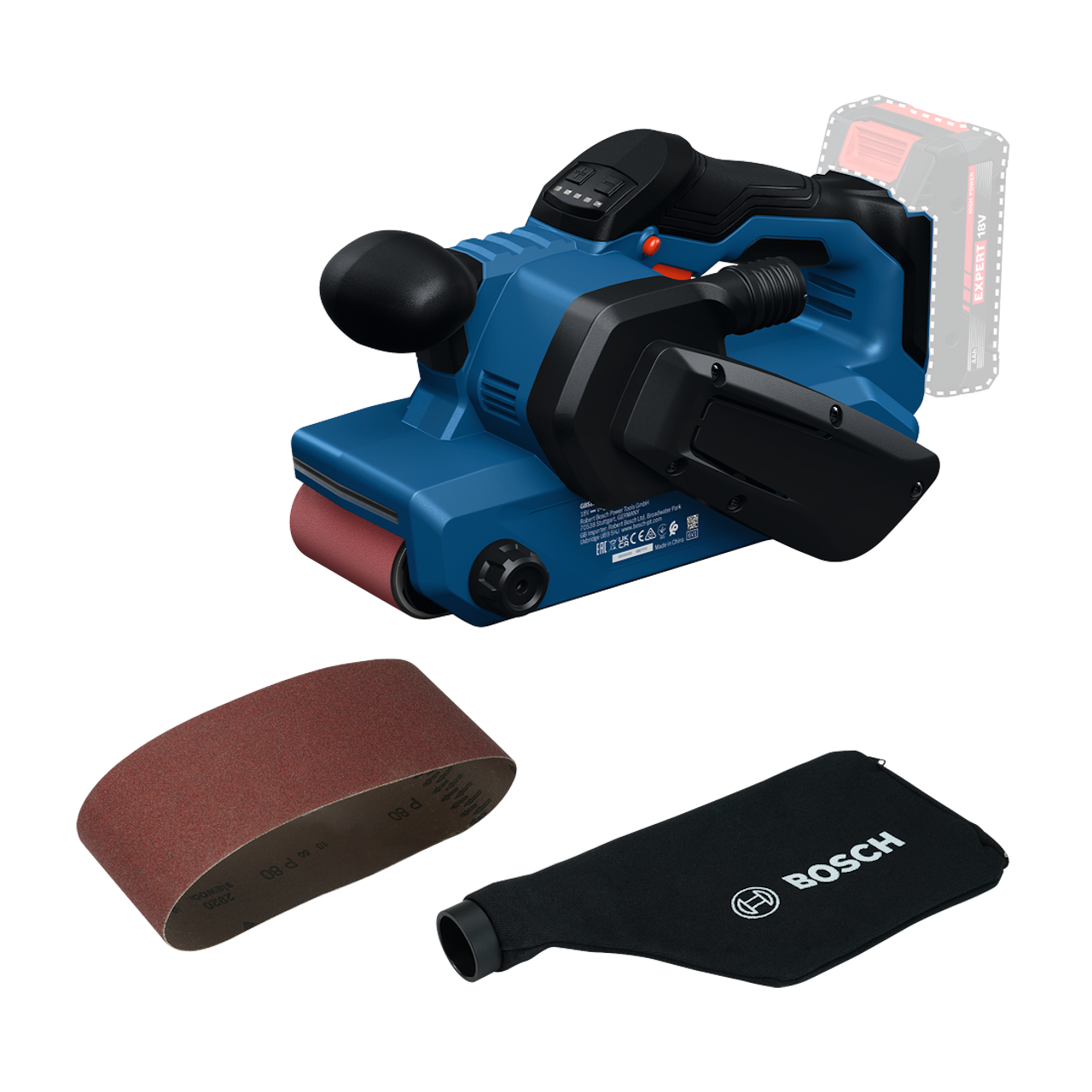 Bosch Professional PRO GBS 18V-75 Båndsliber – Solo