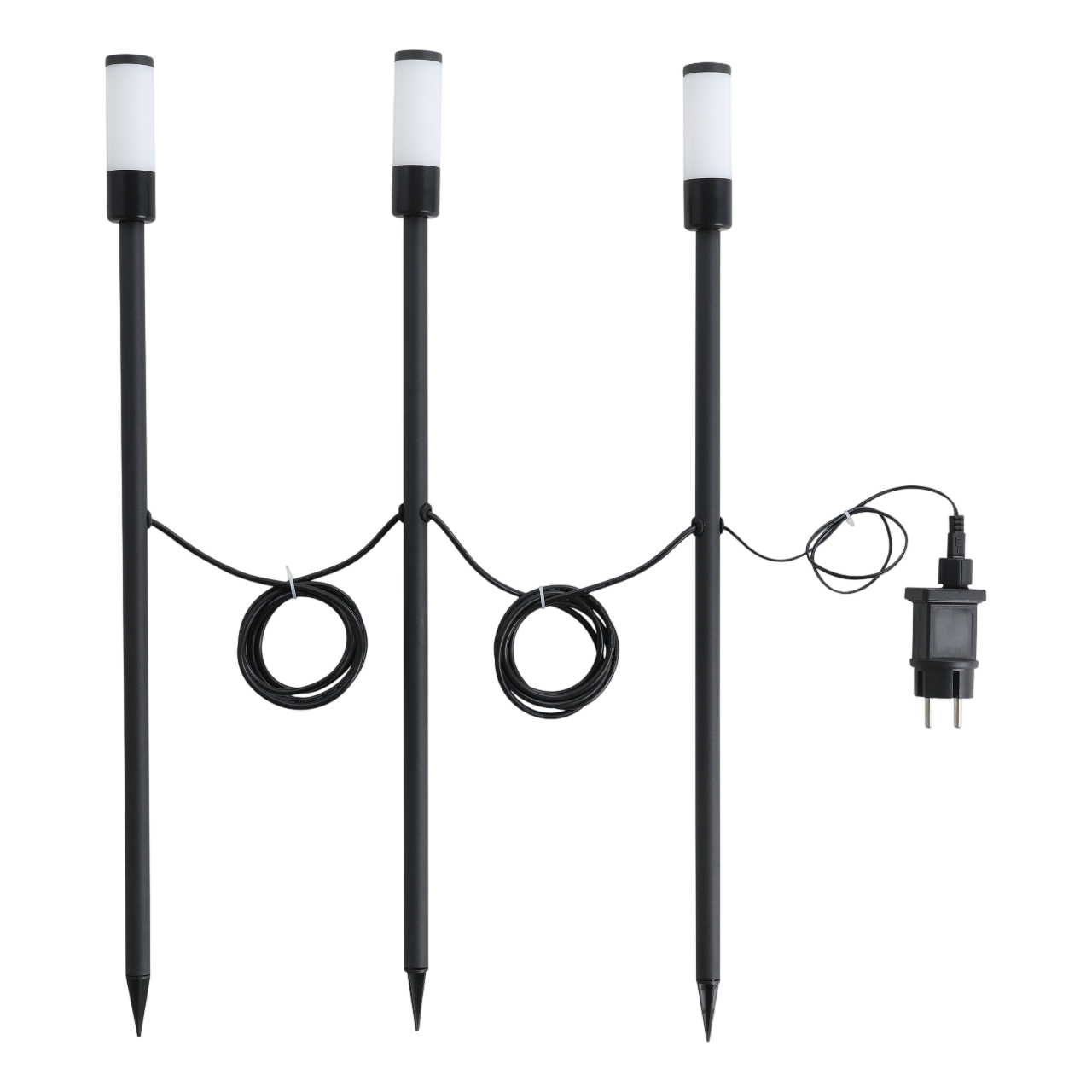EGLO Zancaro Spydlampe i sort - 3 stk.