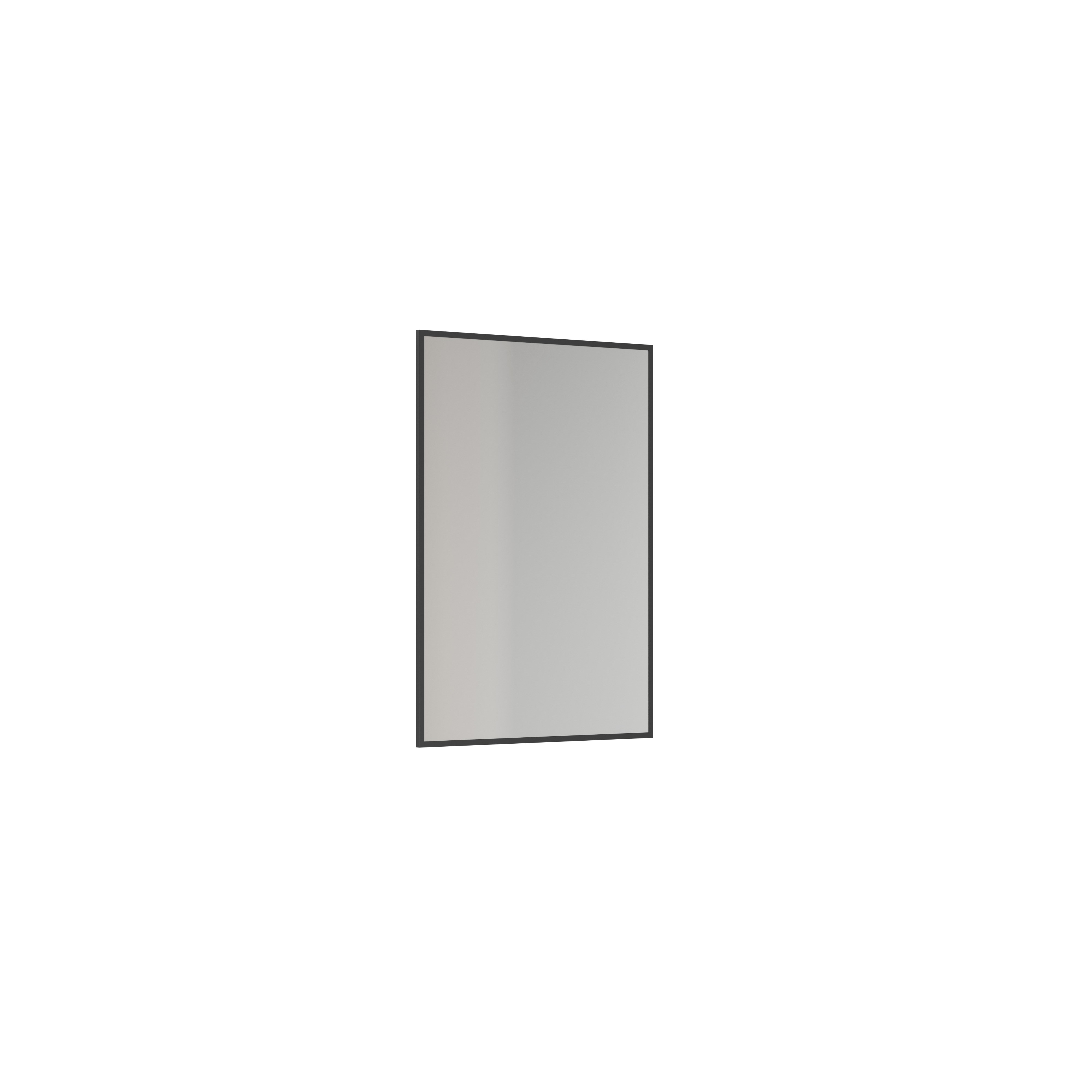 Scanbad Spejl Select m. sort ramme 70,4x50,4x0,4 cm