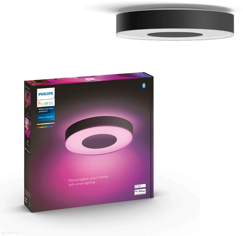 Philips Hue Infuse L WCA BT Plafond i sort